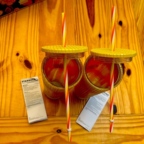 Disney Starbucks Halloween Candy Corn Tumbler - Picture 6 of 7